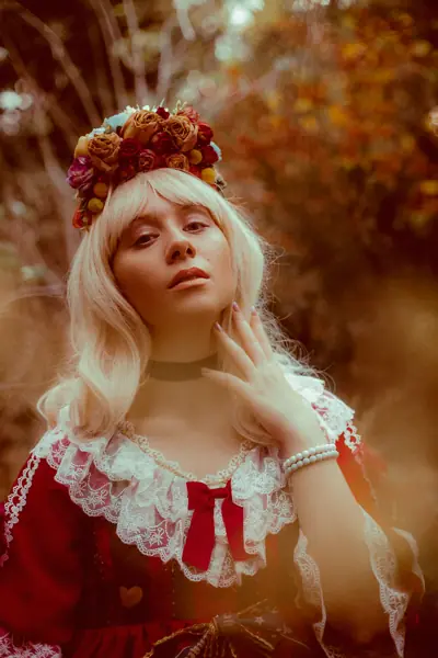 Machiaj pentru ședință foto, stil Fairy tale, realizat de Iulia Mardare